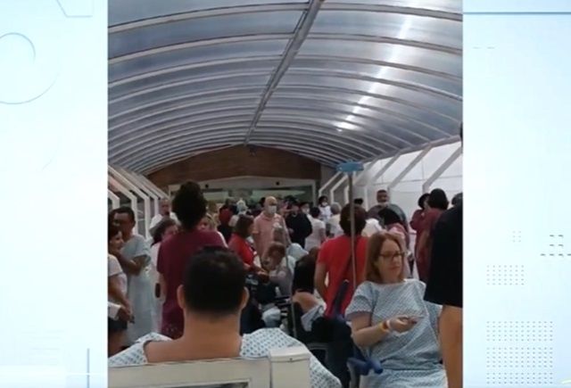 Paciente morre durante princípio de incêndio no Hospital São Luiz do Morumbi Paciente morre durante princípio de incêndio no Hospital São Luiz do Morumbi