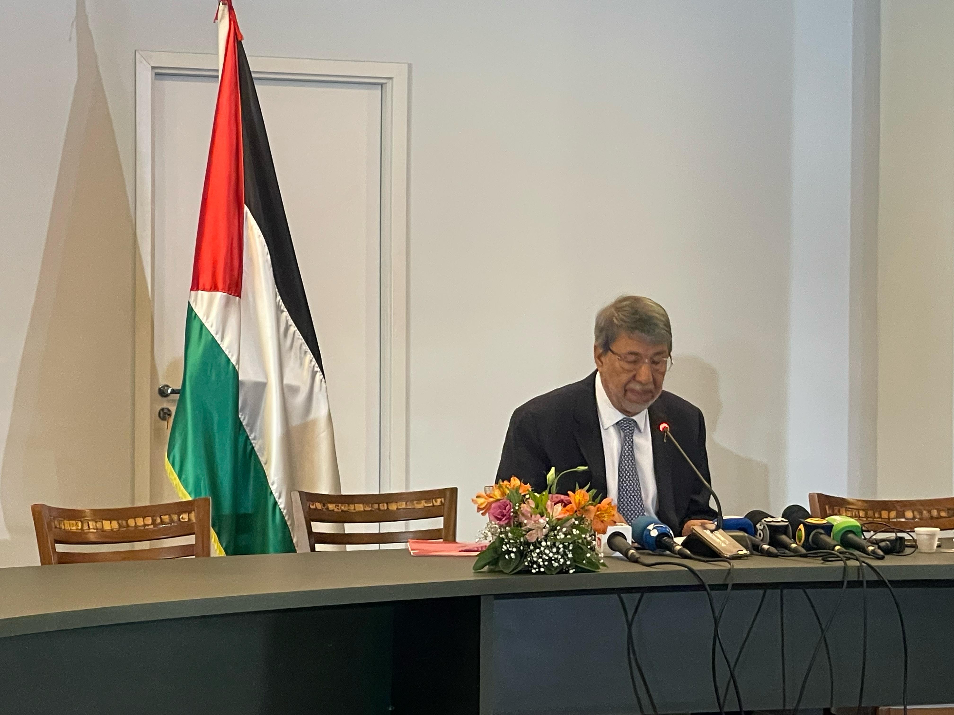 Ibrahim Alzeben, embaixador da Palestina no Brasil