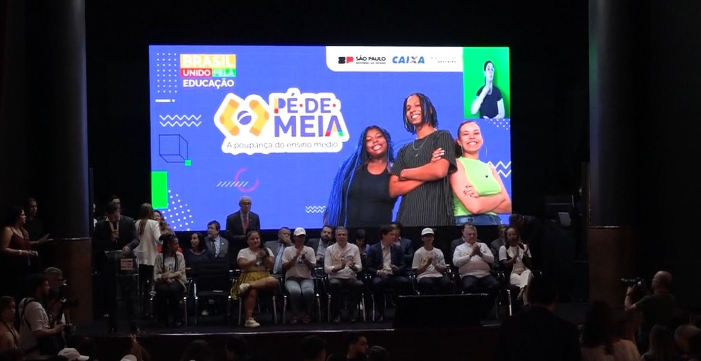 Estado de São Paulo adere ao programa Pé-de-Meia