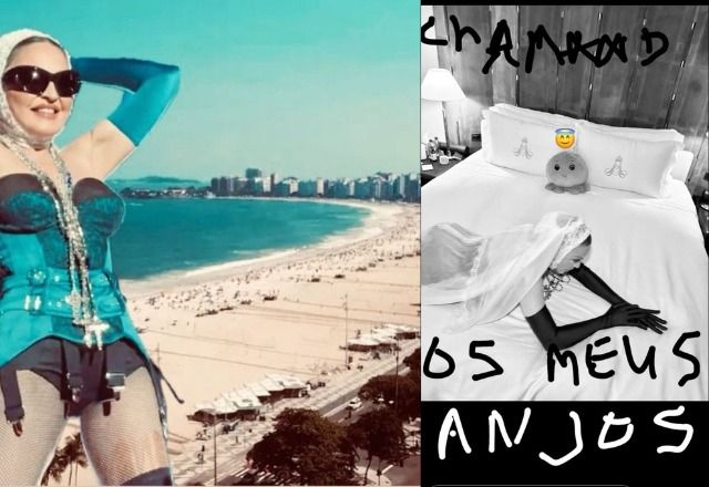 Madonna reposta memes criados por fãs sobre estadia no Brasil.| Reprodução