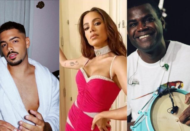 Pedro Sampaio, Anitta e Pretinho da Serrinha estarão no palco com Madonna. | Divulgação