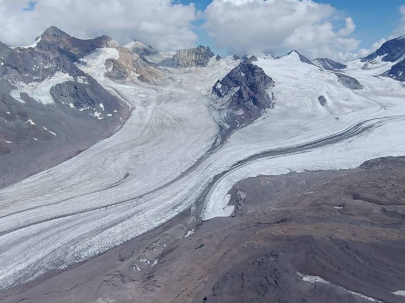 Cientistas descobrem recuo "sem precedentes" em geleiras nos Andes Cientistas descobrem recuo "sem precedentes" em geleiras nos Andes
