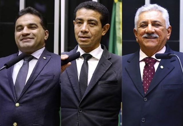 Josimar Maranhãozinho (PL-MA), Pastor Gil (PL-MA) e Bosco Costa (PL-SE): denunciados pela PGR | Divulgação/Câmara dos Deputados
