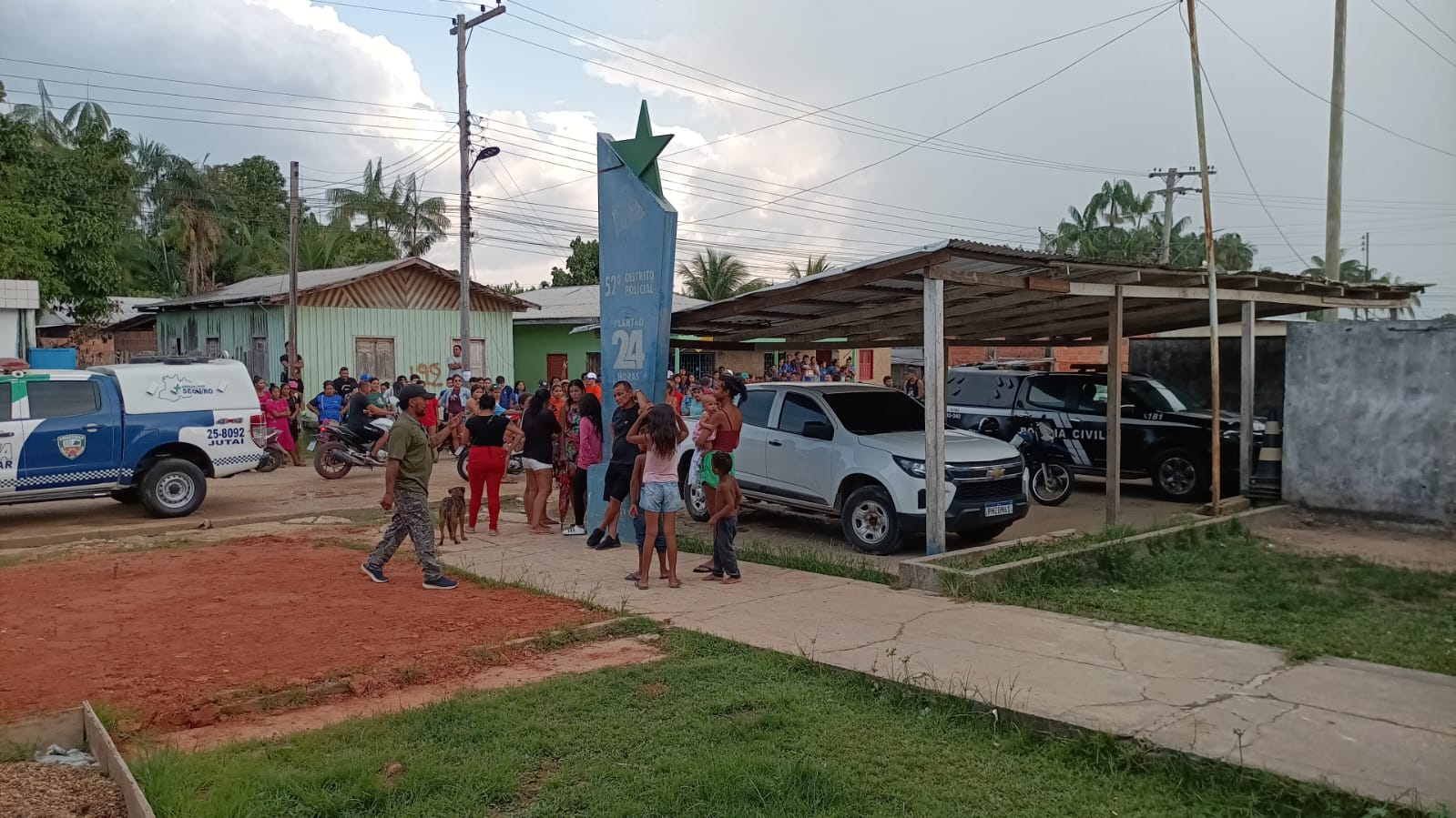 Populares atearam fogo a homem que confessou ter estuprado bebê no Amazonas. | Portal Norte