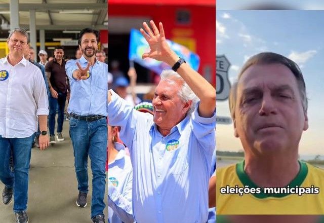 Tarcísio, Caiado e Bolsonaro: direita dividida para 2026? Veja análise | Reprodução/Instagram
