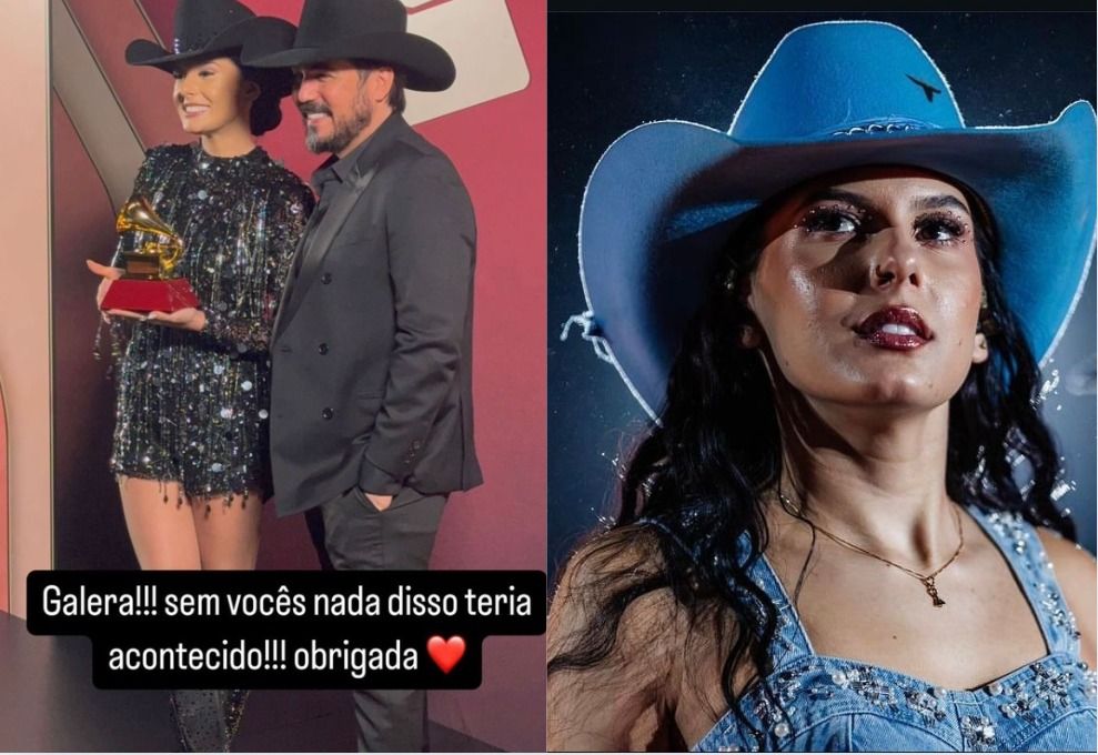 Ana Castelo ganha o Grammy Latino de 2024 na categoria melhor álbum na música sertaneja - Reprodução/Redes Sociais
