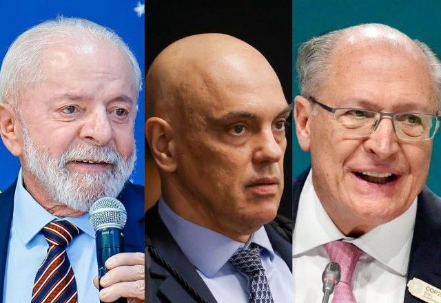 Lula, Moraes e Alckmin: alvos do plano golpista que militares teriam orquestrado | Divulgação/Ricardo Stuckert/PR, Divulgação/Gustavo Moreno/STF e Divulgação/Cadu Gomes/VPR