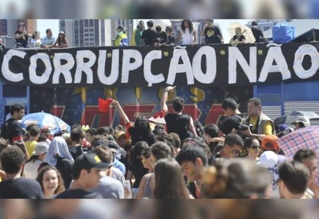 Protesto contra corrupção no Brasil | Divulgação/Antônio Cruz/Agência Brasil