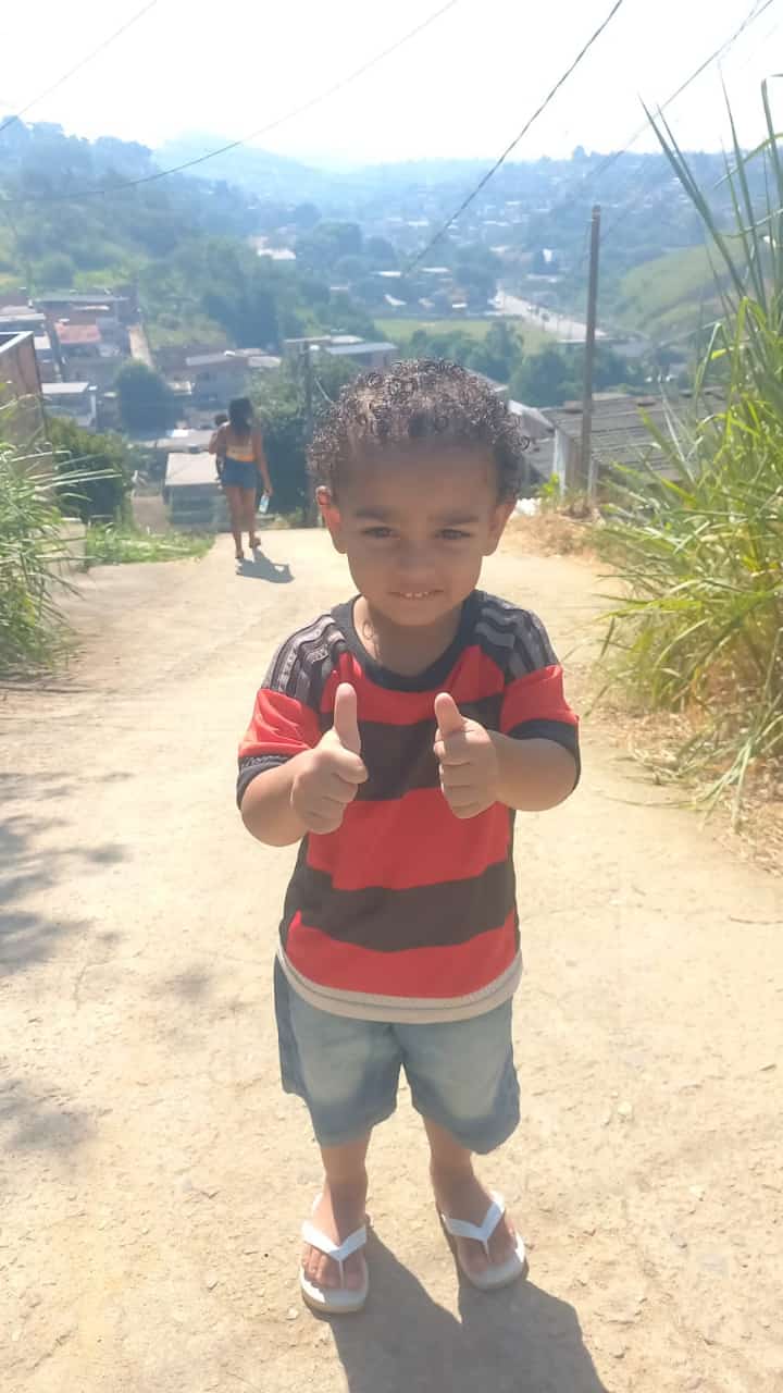 Allison, de 3 anos, foi encontrado morto em matagal. | Reprodução/Redes sociais