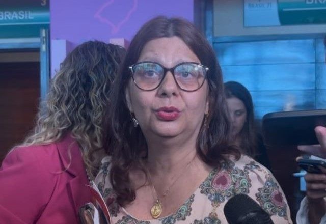 À imprensa, ela declarou que seu filho, João Lucas Vale Giffoni, foi preso injustamente | Catielen de Oliveira/SBT