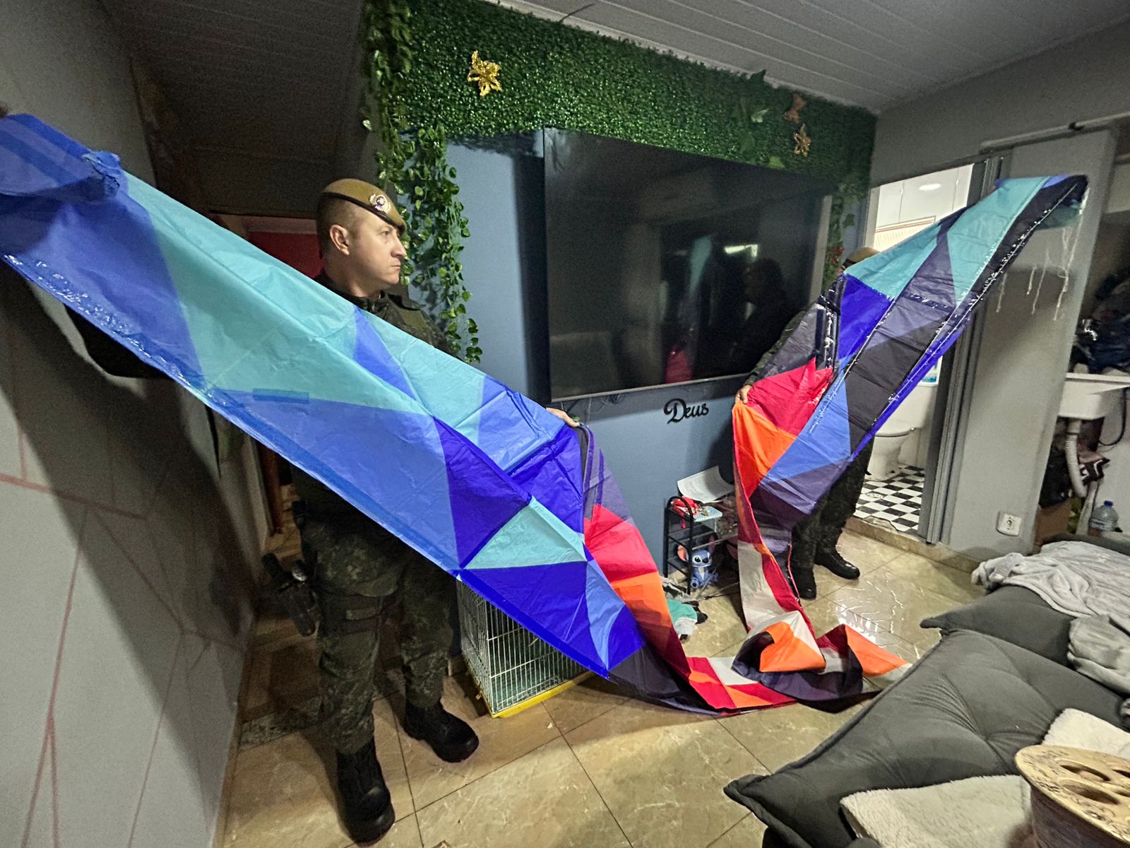 Operação Bancada combate fabricação e soltura de balões no estado de São Paulo | Divulgação/SSP-SP