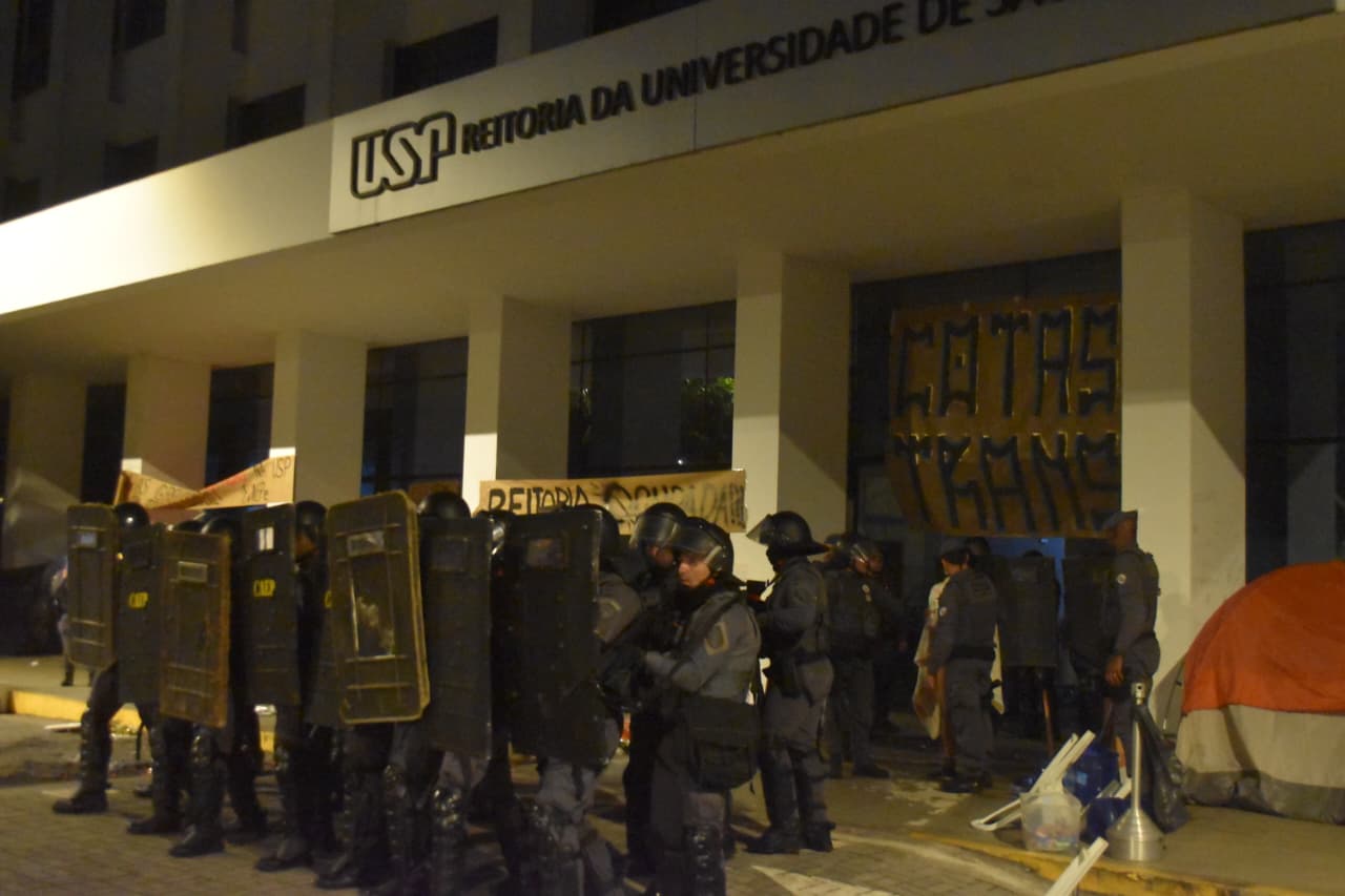 Ocupação USP - Reprodução