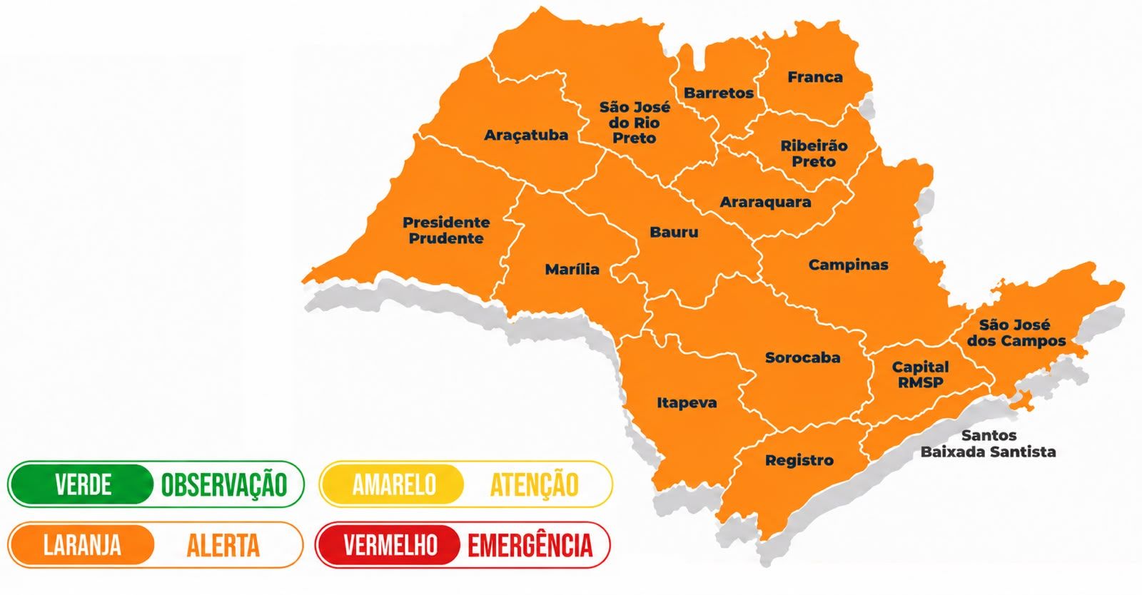 Domingo de eleições tem alerta de chuvas em SP