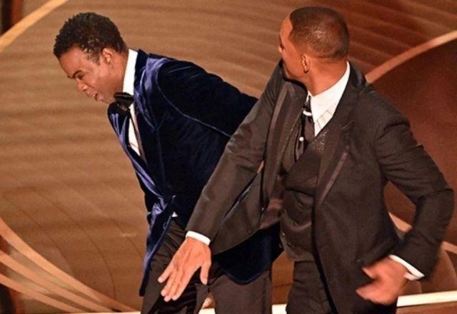Will Smith dá tapa em Chris Rock