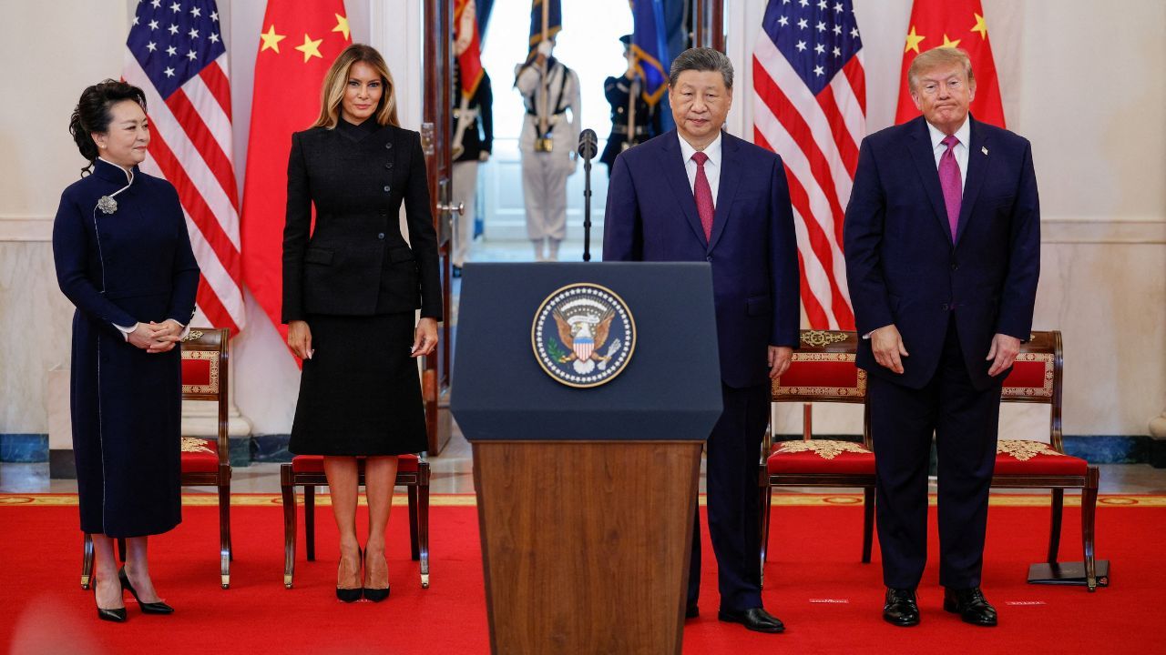 Imagem da notícia: Em encontro, Xi defende cooperação e Trump fala em respeito Imagem da notícia: Em encontro, Xi defende cooperação e Trump fala em respeito