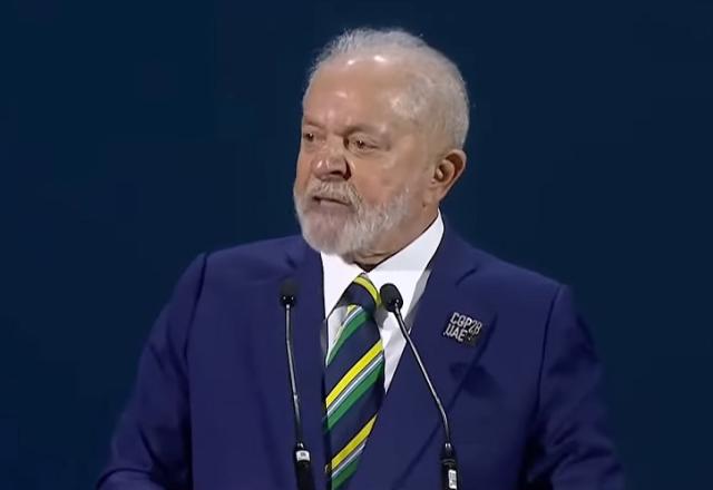 O planeta está farto de acordos climáticos não cumpridos, diz Lula na abertura da COP28 (Reprodução/YouTube)