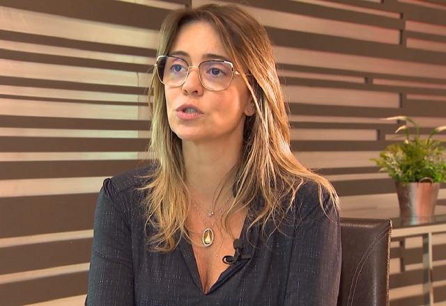 Presidente da Apamagis, Vanessa Mateus concede entrevista ao SBT News (Reprodução/YouTube)