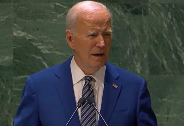 A Rússia é a única que tem poder de terminar esta guerra imediatamente, diz Biden na ONU (Reprodução/YouTube)