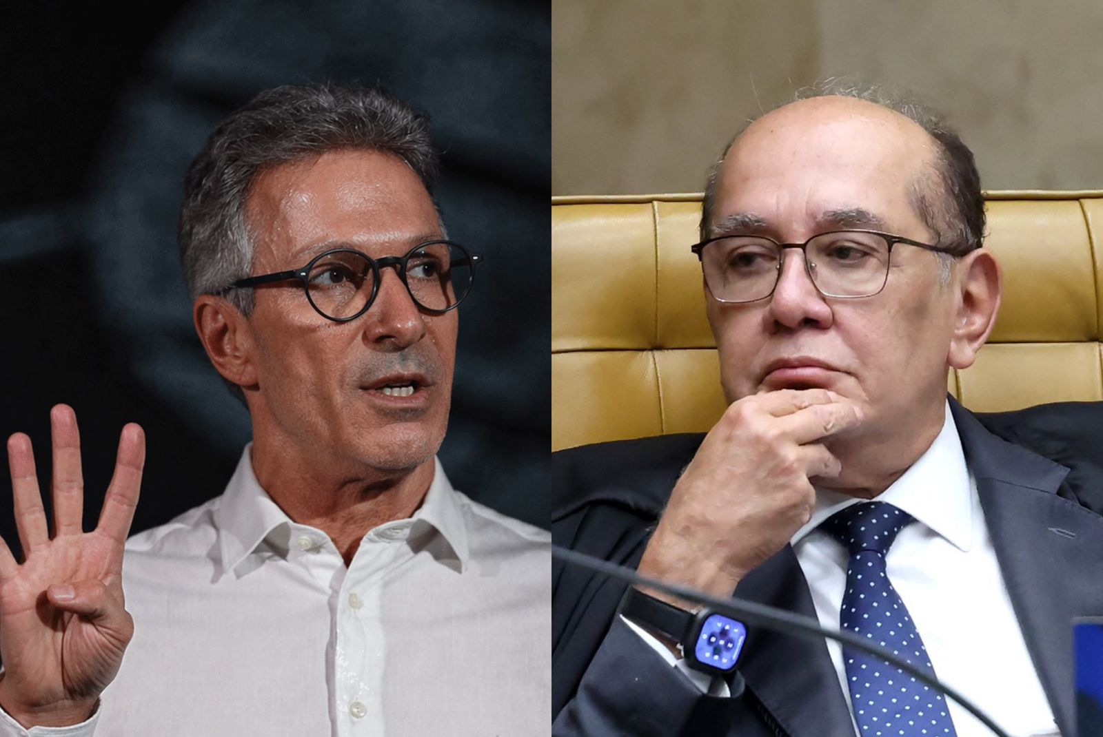 Zema é intimado em ação de calúnia movida por Gilmar Mendes Zema é intimado em ação de calúnia movida por Gilmar Mendes