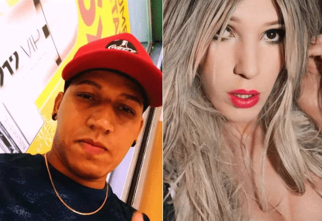 Lauro Cesar Gonçalves Pereira (à esq.), principal testemunha das agressões que levaram à morte de Alice Martins Alves (à dir.), uma mulher trans, em Belo Horizonte | Fotos: Arquivo pessoal