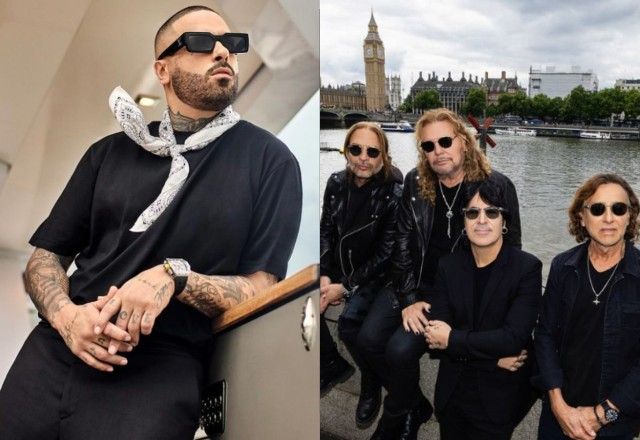 Nicky Jam e banda Maná | Reprodução/Redes sociais