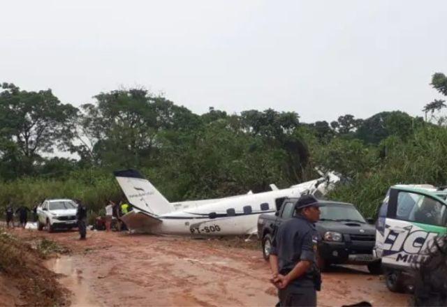 acidente aéreo