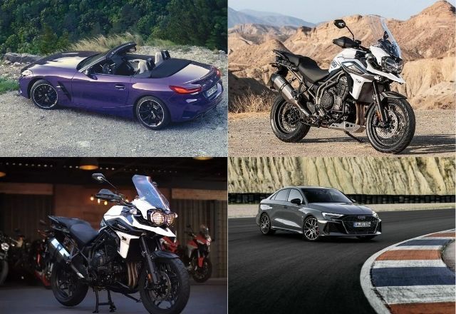 Mercedes, Suzuki, BMW, Audi, entre outras marcas de luxo | Reprodução