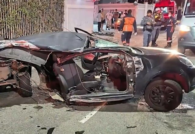 Motorista que bateu em muro e causou mortes vai responder em liberdade