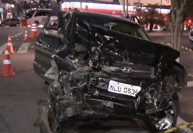 Motorista embriagada e sem habilitação causa acidente em SP