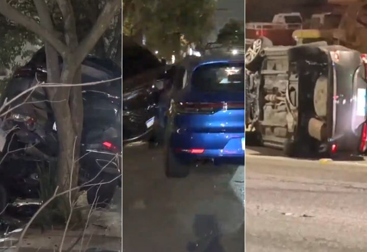 Porsche Desgovernado Causa Estragos em SP: Carros Estacionados São Atingidos