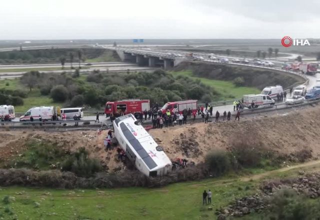 Acidente de ônibus deixa nove mortos e 26 feridos na Turquia