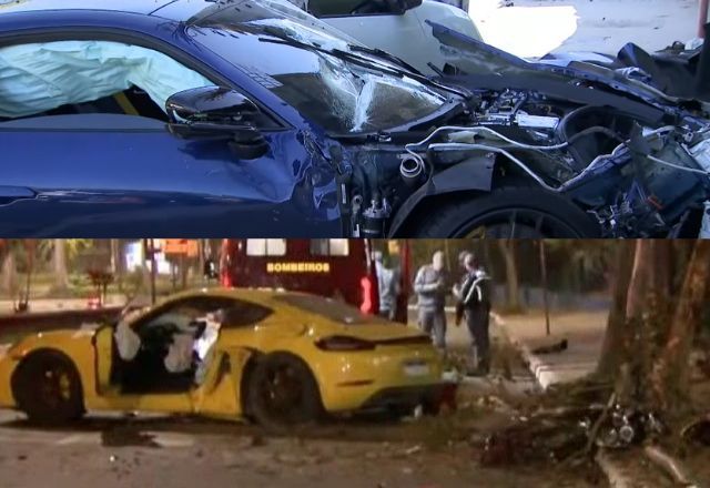 Acidentes envolvendo carros de luxo crescem em São Paulo | Reprodução