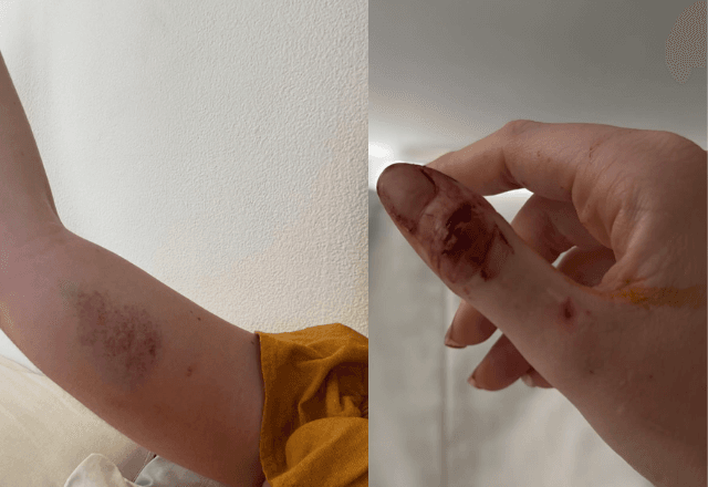 Marcela Tomaszewski diz ter sofrido agressões físicas e psicológicas pelo ex-namorado. | Reprodução/Instagram