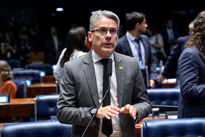 O senador Alessandro Vieira | Carlos Moura/Agência Senado