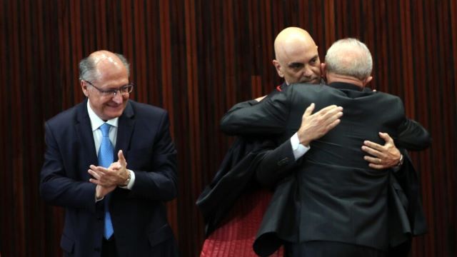 Lula, Alckmin e Moraes na diplomação | Foto: Fabio Pozzebom/Agência Brasil