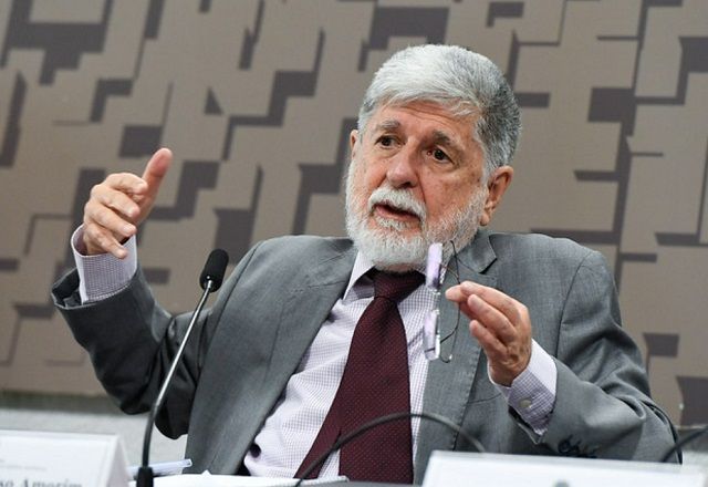 Celso Amorim falou na Comissão de Relações Exteriores e Defesa Nacional do Senado | Roque de Sá/Agência Senado