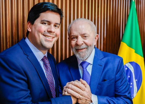O ministro dos Esportes, André Fufuca, e o presidente Lula | Ricardo Stuckert/PR