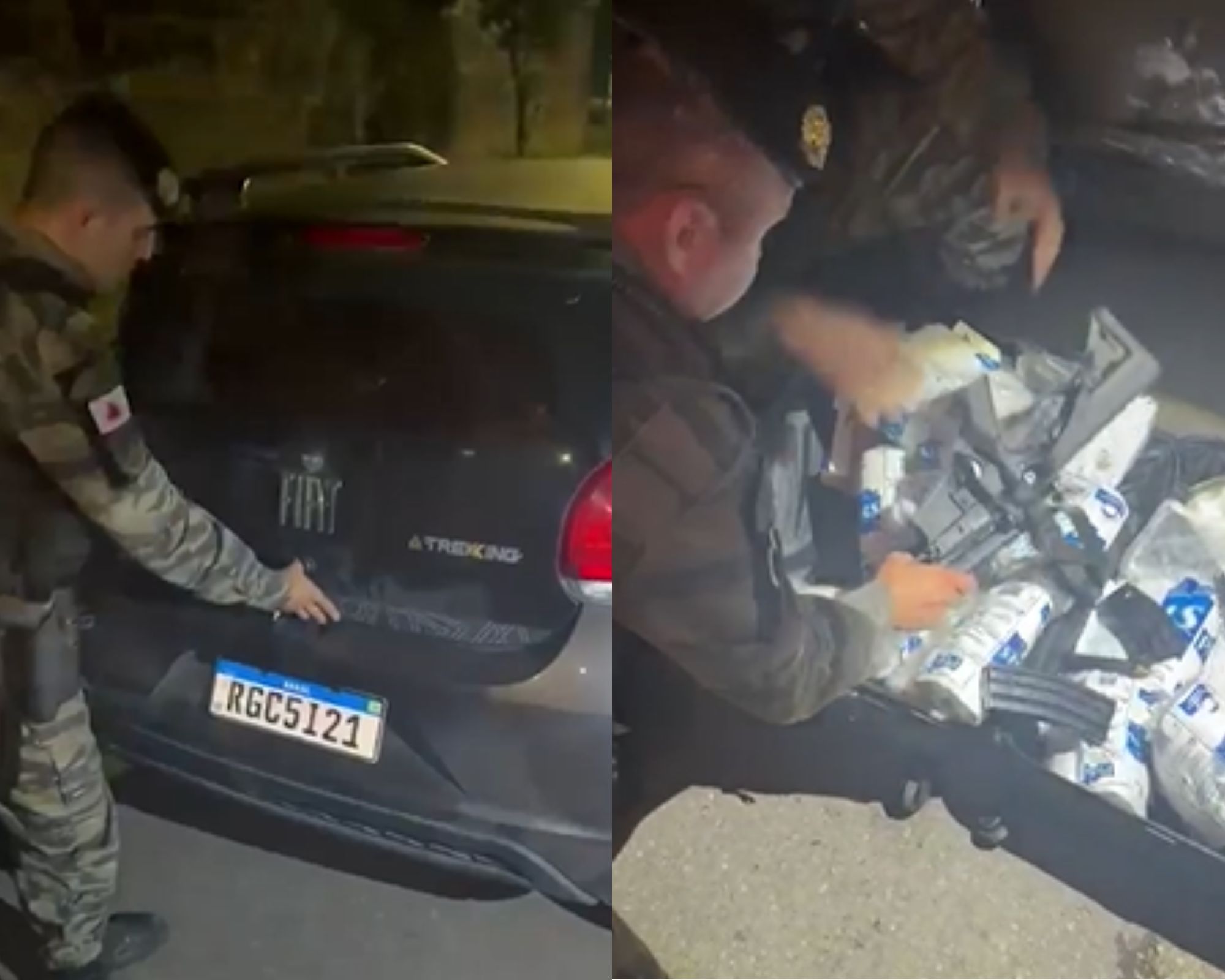 Motorista de aplicativo é presa suspeita de transportar armas para facção criminosa em BH