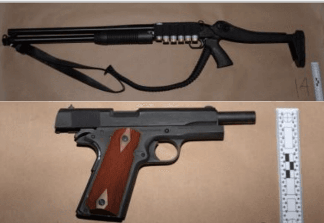 FBI divulga fotos de armas usadas por suspeito de tentar matar Trump durante jantar com jornalistas em Washington | Foto: reprodução/FBI