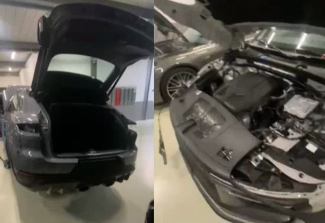 Quadrilha invade loja da Porsche e rouba peças de carros | Foto: Reprodução