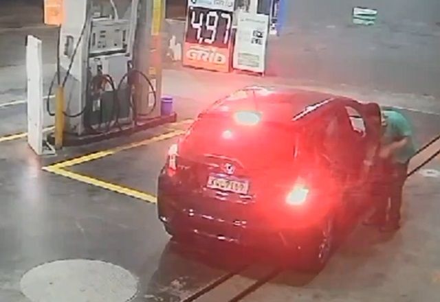 Bandido assalta 7 postos de combustíveis e é preso após perseguição