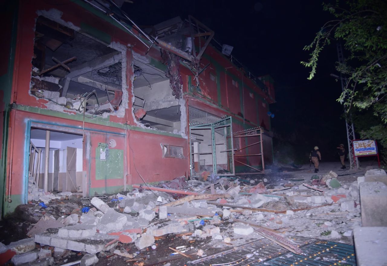 Míssil indiano atingiu Muzaffarabad, capital da Caxemira controlada pelo Paquistão | AP/MD Mughal