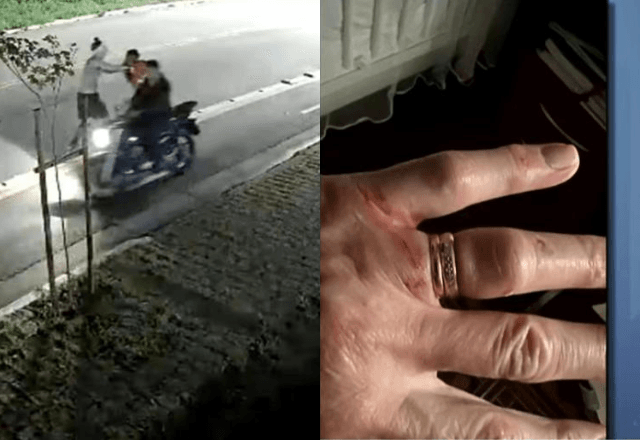 No caso mais recente, bandidos morderam dedos da mão de corredora para tentar levar a aliança | Reprodução