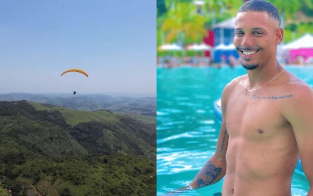 Atleta de parapente morreu após pular de rampa no ES | Reprodução/Redes sociais