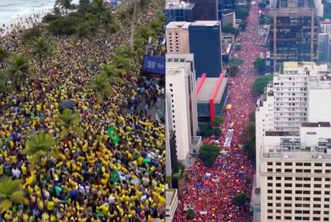 Flávio e Lula fazem atos de campanha no Rio, SP e BH