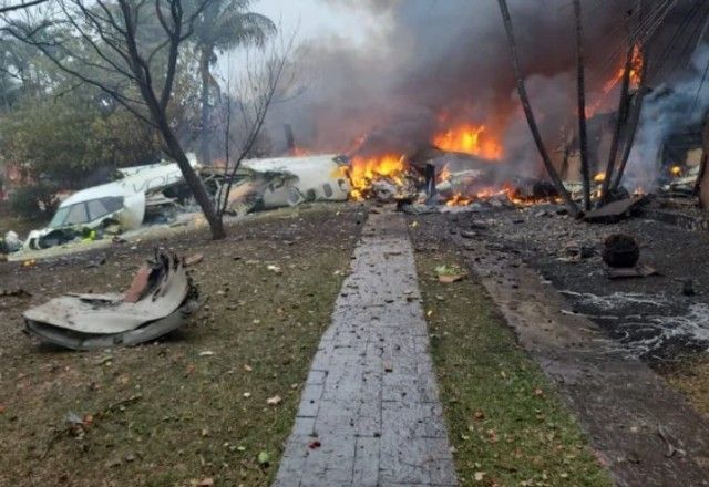 Acidente aéreo deixou 62 pessoas mortas | Reprodução/Redes sociais