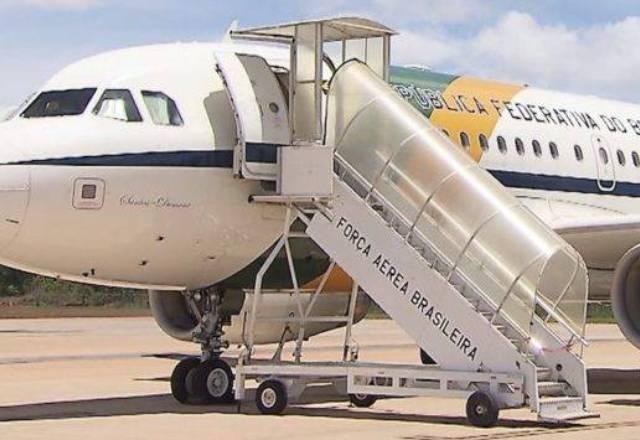avião da FAB - foto divulgação PR