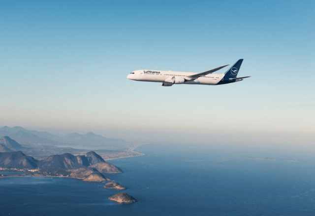 Avião da Lufthansa | Reprodução/Redes sociais