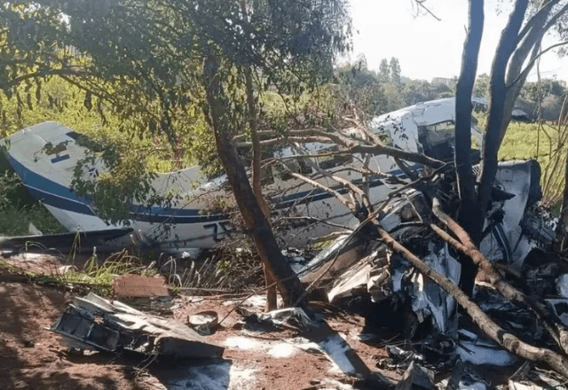 Queda de avião com dinheiro termina em saque no Paraguai | Reprodução/Redes sociais