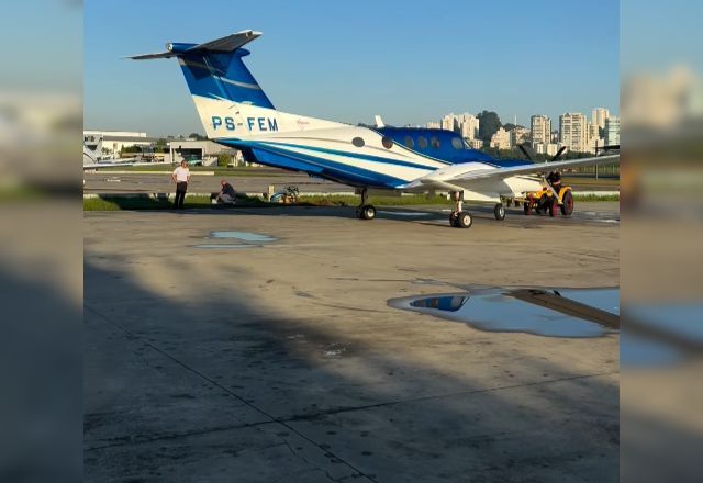 Avião que caiu em São Paulo foi comprado há dois meses | Reprodução/Redes sociais